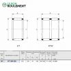Corona de agujas KT28X41X38-C3-IKO