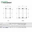 Corona de agujas KT35X45X25-C3-IKO
