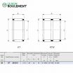 Corona de agujas KT36X42X16-C3-IKO