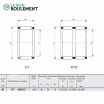 Corona de agujas KT40X50X15-C3-IKO