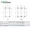Corona de agujas KT40X50X20-C3-IKO