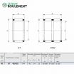 Corona de agujas KT40X54X32-C3-IKO
