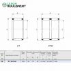 Corona de agujas KT68X76X20-C3-IKO