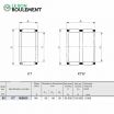 Corona de agujas KT80X88X30-C3-IKO