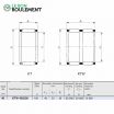 Corona de agujas KTW40X52X38-C3-IKO