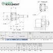 Rodillo de apoyo CF3-F-WB-R-IKO