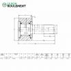Rodillo de apoyo KR22-X-PP-A-NMT-INA