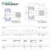 Rodillo de apoyo KR22-X-B-SKF