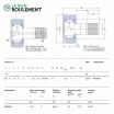 Rodillo de apoyo KR26-B-SKF