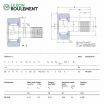 Rodillo de apoyo KR32-B-SKF