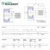 Rodillo de apoyo KR35-B-SKF