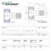 Rodillo de apoyo KR47-B-SKF