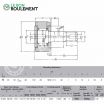 Rodillo de apoyo KR90-X-LL-H-3AS-NTN