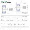 Rodillo de apoyo KRV47-PP-A-SKF