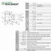Rodillo de apoyo PWKRE35-2RS-INA