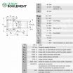 Rodillo de apoyo PWKRE40-2RS-INA