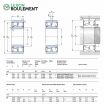 Rodamiento oscilante dos hileras de rodillos BS2-2213-2CS-K-VT143-SKF