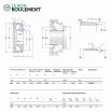 Rodamiento axial de rodillos cónicos 29452-E-SKF