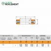 Rodamiento axial de rodillos T136-TIMKEN