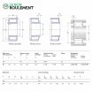 Rodamiento de rodillos toroidales CARB C2212-K-TN9-C3-SKF