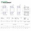 Rodamiento de rodillos toroidales CARB C2214-TN9-C3-SKF