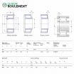 Rodamiento de rodillos toroidales CARB C3120-V-C3-SKF