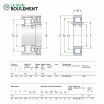 Rodamiento de rodillos cilíndricos NJ2213-ECP-C4-SKF