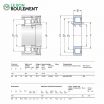 Rodamiento de rodillos cilíndricos NJ2307-ECP-C3-SKF