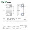 Rodamiento de rodillos cilíndricos NJ2309-ECML-C3-SKF