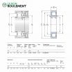 Rodamiento de rodillos cilíndricos NJ304-ECP-SKF