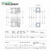 Rodamiento de rodillos cilíndricos NJ314-ECP-C4-SKF
