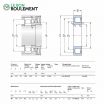 Rodamiento de rodillos cilíndricos NJ316-ECP-C4-SKF
