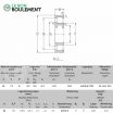 Rodamiento de rodillos cilíndricos NJ316-E-M6-NKE
