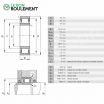 Rodamiento de rodillos cilíndricos NU2318-E-M1A-C3-FAG