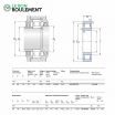 Rodamiento de rodillos cilíndricos NU307-ECM-SKF
