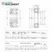Rodamiento de rodillos cilíndricos NUP207-ECP-C3-SKF