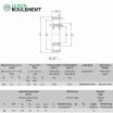 Rodamiento de rodillos cilíndricos NUP2213-E-M6-C3-NKE