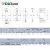 Rodamiento axial de rodillos cilíndricos 81107-T2-NTN