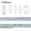 Rodamiento axial de rodillos cilíndricos 81109-T2-NTN
