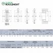 Rodamiento axial de rodillos cilíndricos 81110-T2-NTN