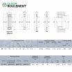 Rodamiento axial de rodillos cilíndricos 81116-T2-NTN