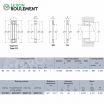 Rodamiento axial de rodillos cilíndricos 81118-T2-NTN