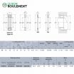 Rodamiento axial de rodillos cilíndricos 81206-T2-NTN