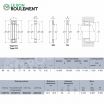 Rodamiento axial de rodillos cilíndricos 81207-T2-NTN