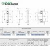 Rodamiento axial de rodillos cilíndricos AZ11016040-IKO