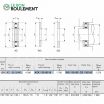 Rodamiento axial de rodillos cilíndricos AZ13018542-IKO