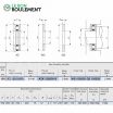Rodamiento axial de rodillos cilíndricos AZ15025039-IKO