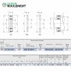 Rodamiento axial de rodillos cilíndricos AZ6510027-IKO