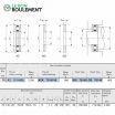 Rodamiento axial de rodillos cilíndricos AZ7014026-IKO