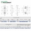Rodamiento axial de rodillos cilíndricos AZ7511027-IKO